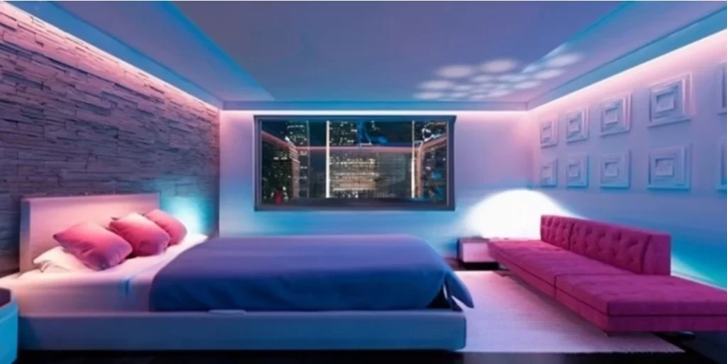 LED Strips for Bedroom Ceiling Design