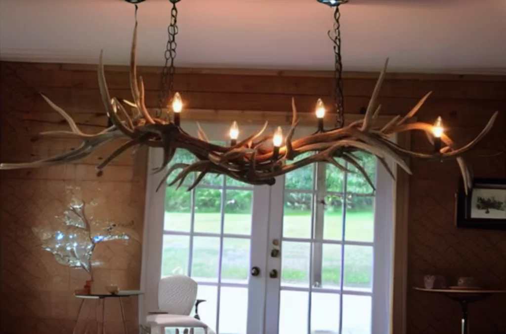 Antler Chandeliers in Contemporary Spaces