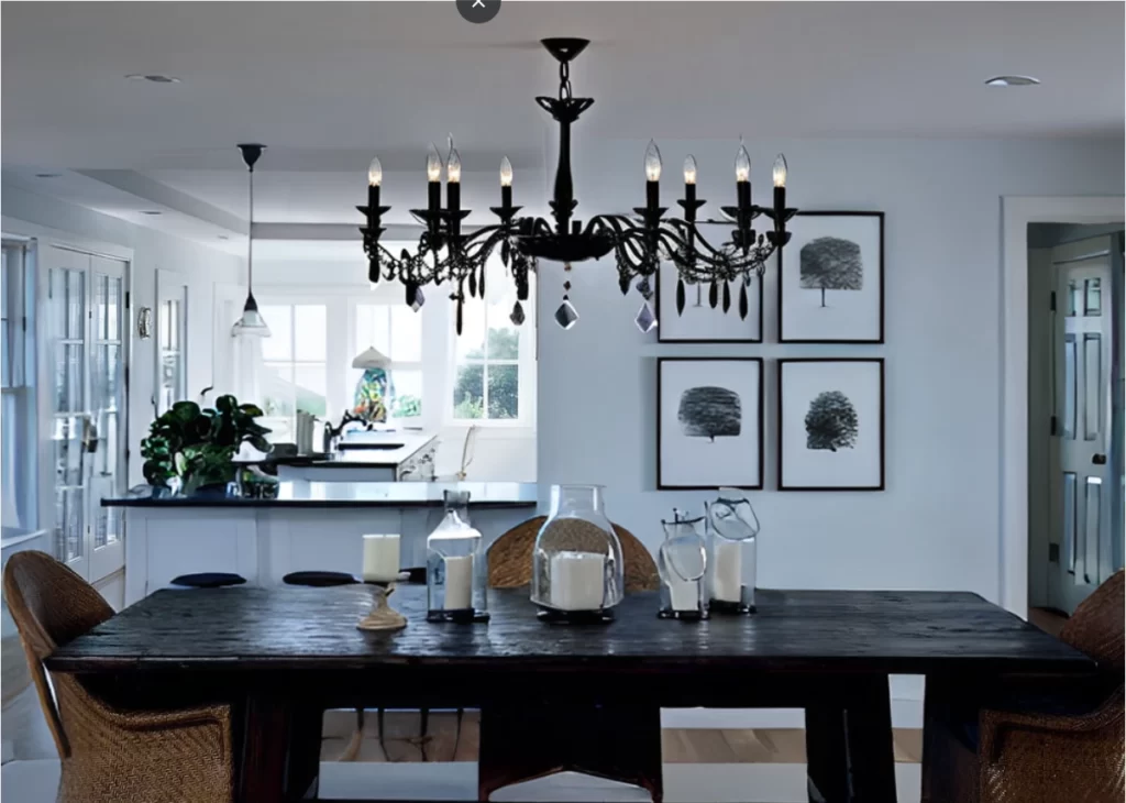 Black Chandelier Elegance Design to Transform Your Space